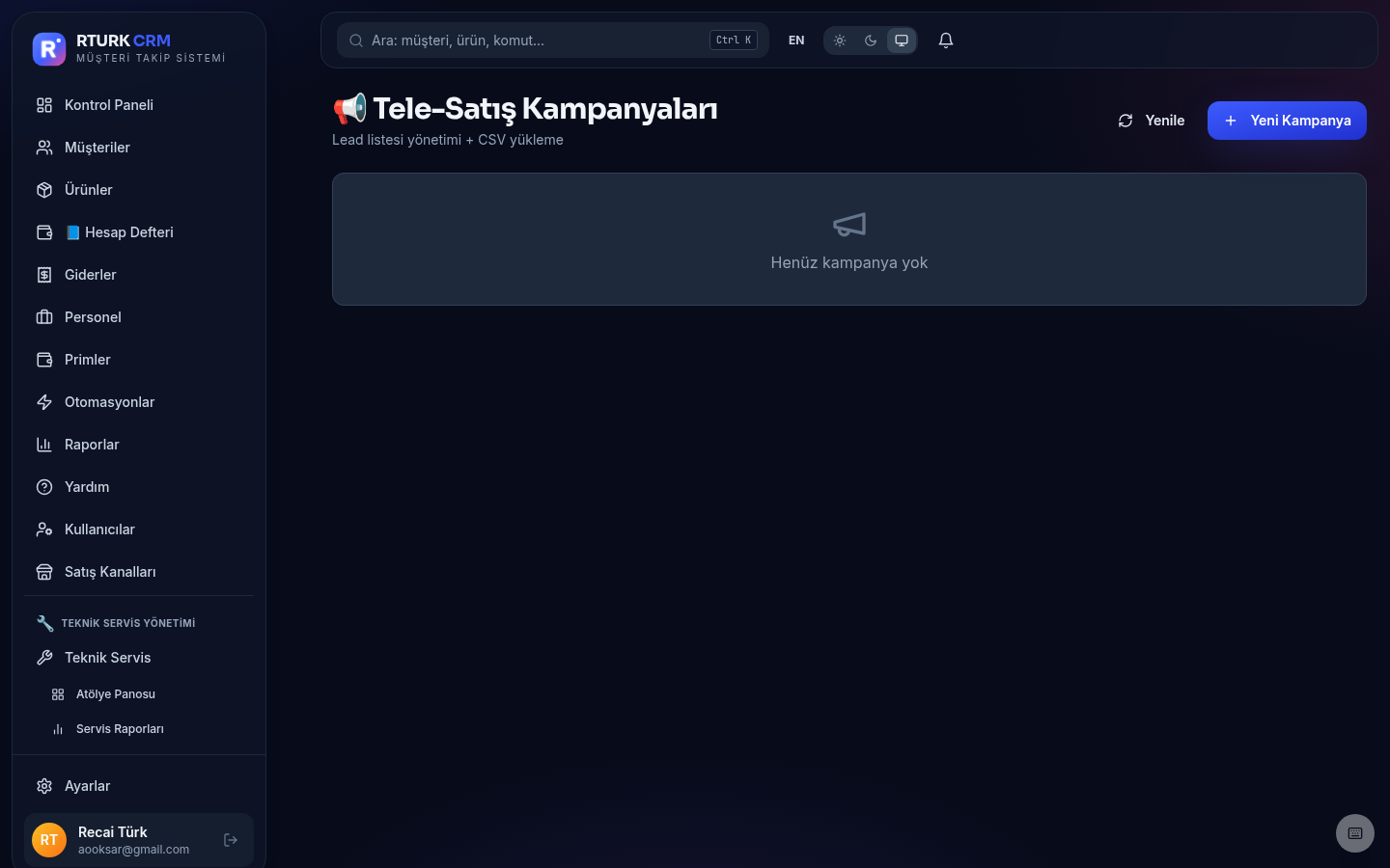 Tele-satış kampanyaları