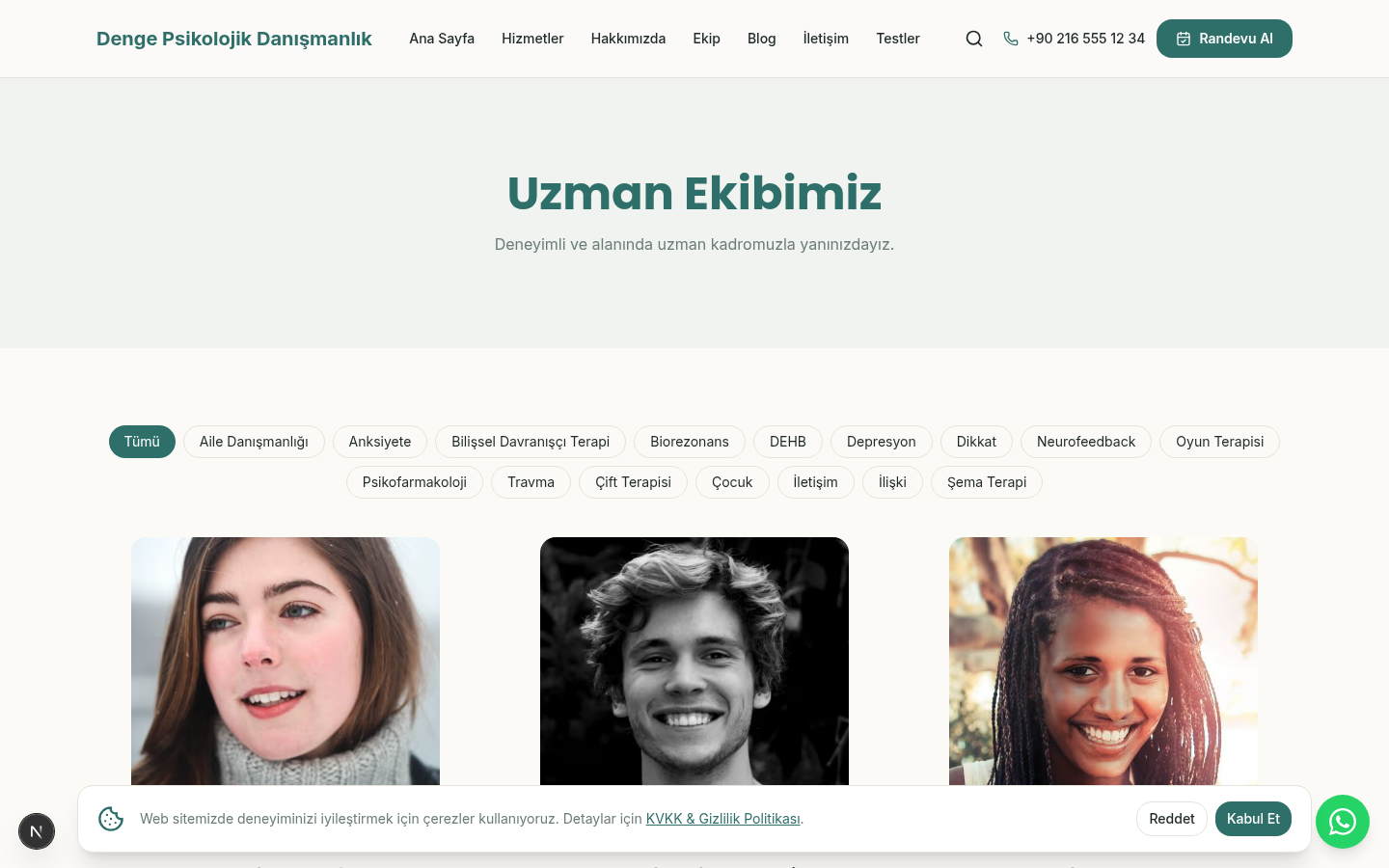 Uzman Ekibimiz